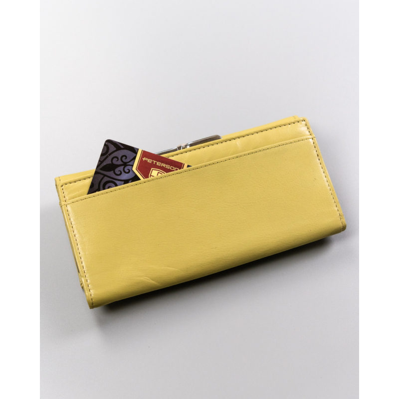 PETERSON NŐI BŐR PÉNZTÁRCA PTN KA-23-4405 Gold - Image 5