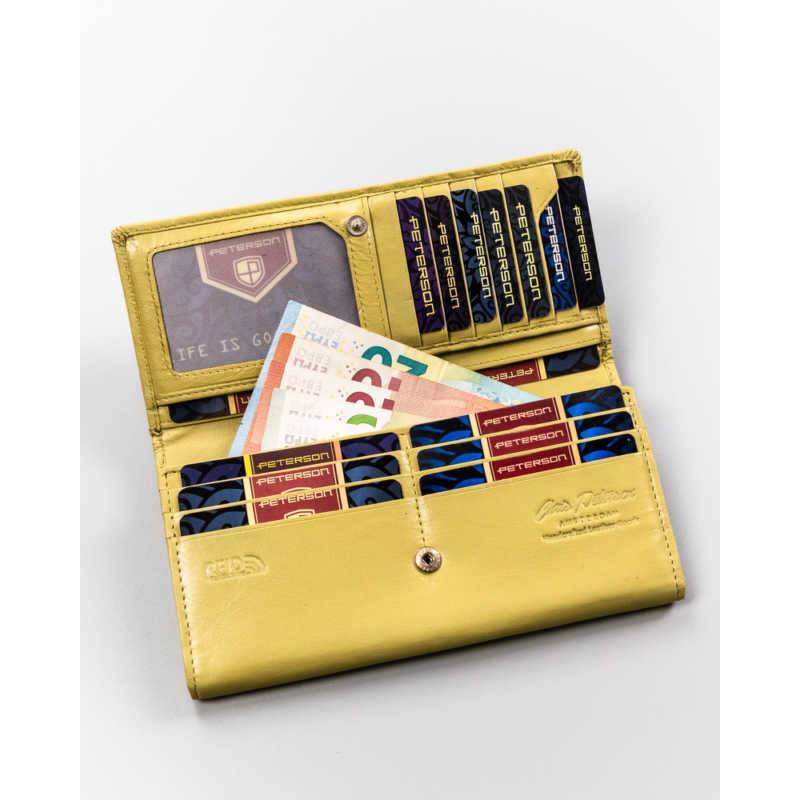 PETERSON NŐI BŐR PÉNZTÁRCA PTN KA-23-4405 Gold - Image 4