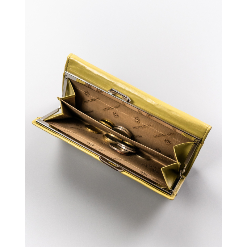 PETERSON NŐI BŐR PÉNZTÁRCA PTN KA-23-4405 Gold - Image 3