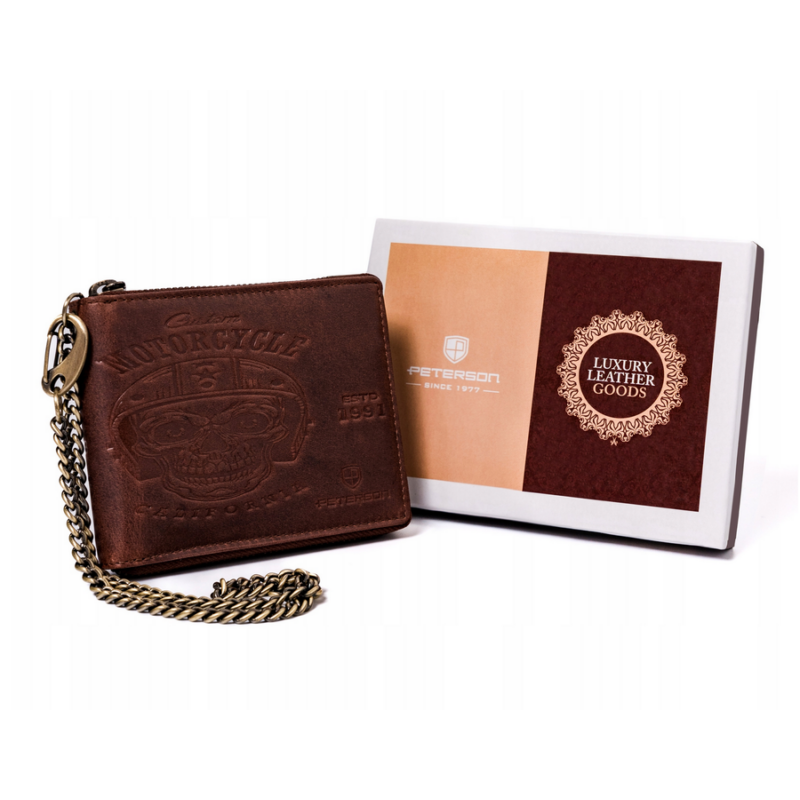 PETERSON FÉRFI BŐR PÉNZTÁRCA N992C-04-HWM-