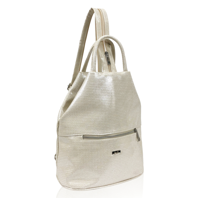 ZELLIA NŐI HÁTIZSÁK ZVN22022 ARANY - CSILLÁMOS - - Image 2