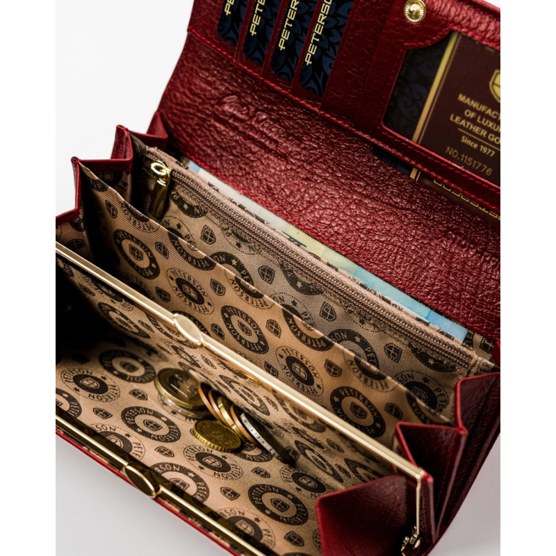 Peterson Női Bőr Pénztárca Ptn St-467-2039 Snake - Image 8
