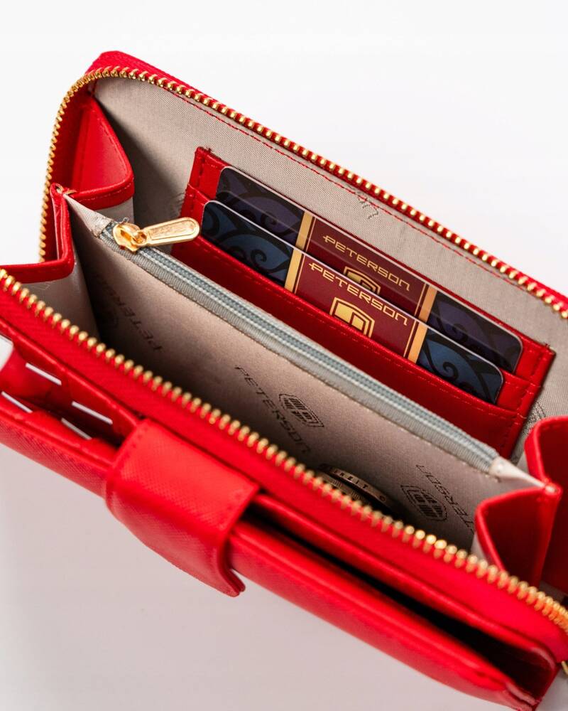Peterson Női Pénztárca Ptn 008-Saf-0624 Red - Image 8
