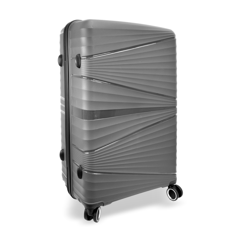 Polipropilén Bőrönd Szett - 3 Az 1-Ben Készlet 008-Es Modell - Grafit - Image 6