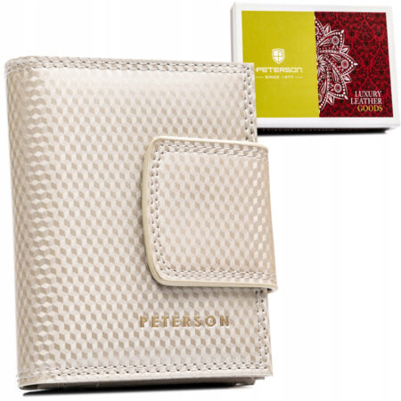 Peterson Női Bőr Pénztárca Ptn 42329-Sbr-7303 Beige