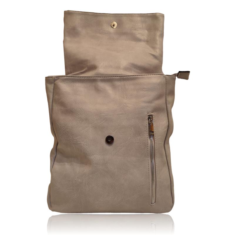 NŐI HÁTIZSÁK/ VÁLLTÁSKÁVÁ ALAKÍTHATÓ -FÜSTÖS SZÜRKE- - Image 3