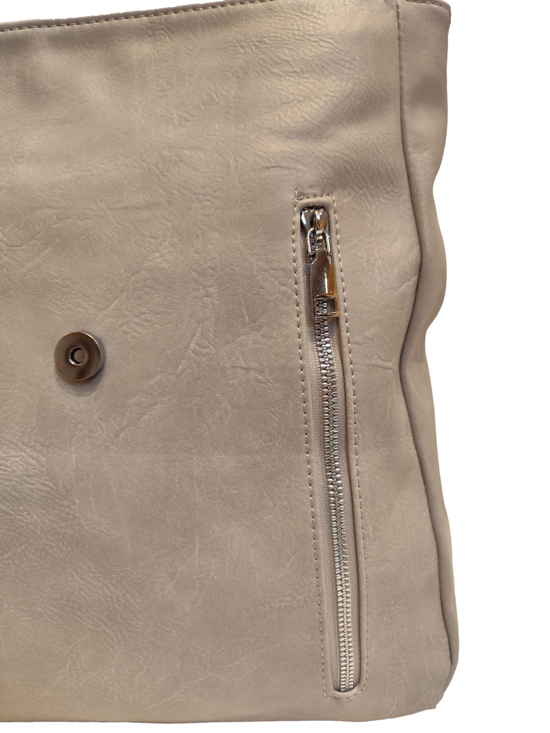 NŐI HÁTIZSÁK/ VÁLLTÁSKÁVÁ ALAKÍTHATÓ -FÜSTÖS SZÜRKE- - Image 4