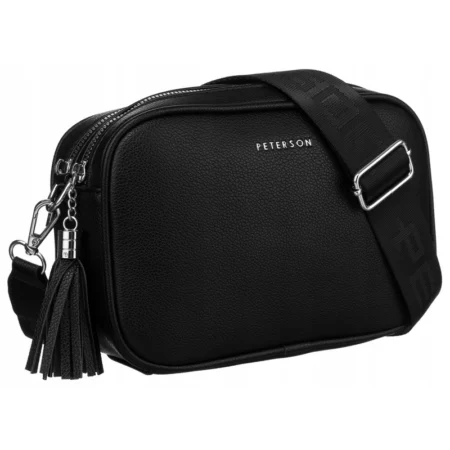 Peterson Női Oldaltáska Ptn 8035-9818 Black - Fekete