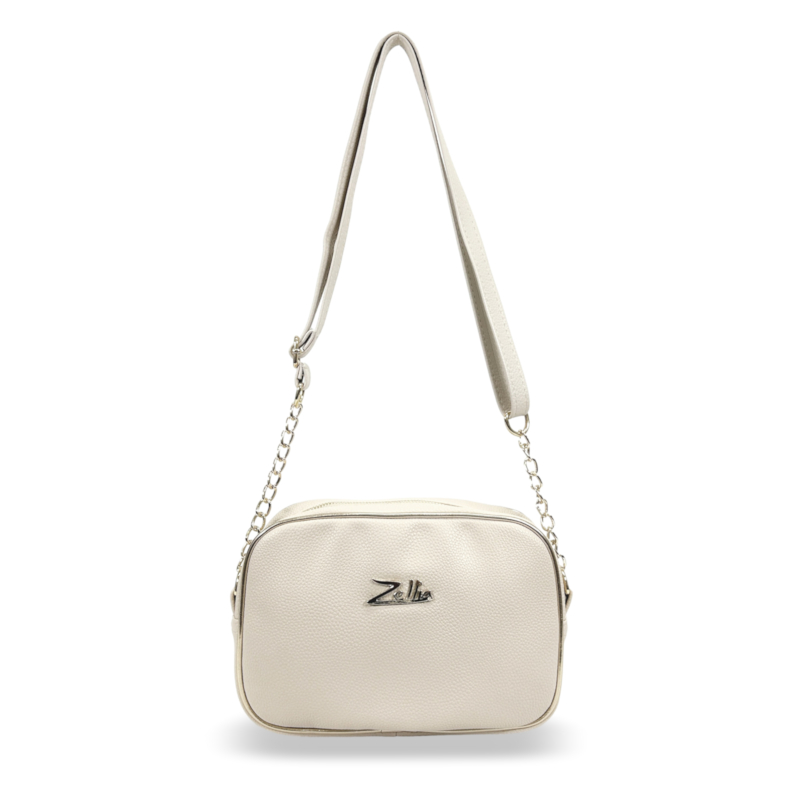 Zellia Női Oldaltáska Zlb202 Beige-Arany