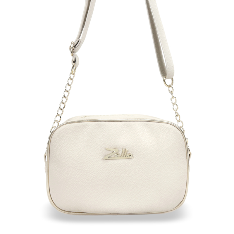 Zellia Női Oldaltáska Zlb202 Beige-Arany - Image 2