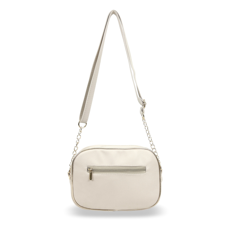 Zellia Női Oldaltáska Zlb202 Beige-Arany - Image 5