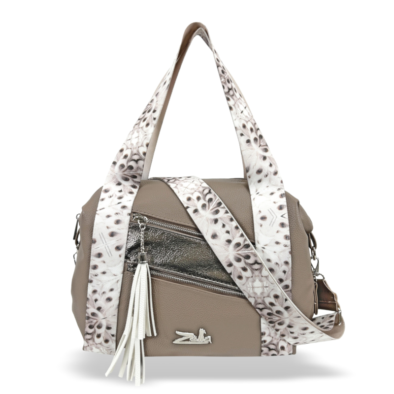 Zellia Női Válltáska 22167 - Next C. - Taupe-Bronz