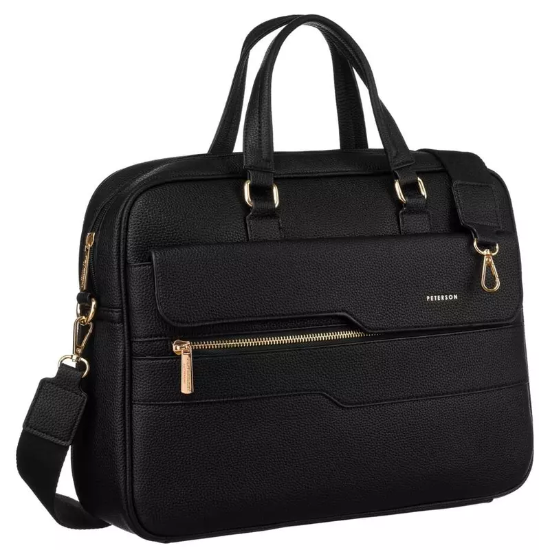 Peterson Női Laptop Táska Ptn 8100-9626 Black - Fekete