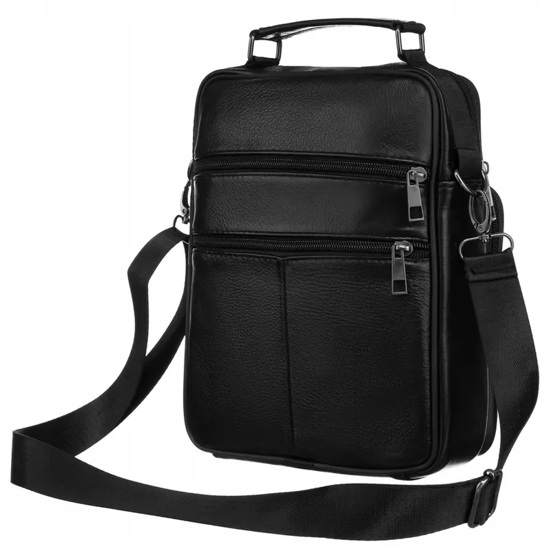 Rovicky Férfi Bőr Oldaltáska R-13205-L-3884 Black - Fekete - Image 3