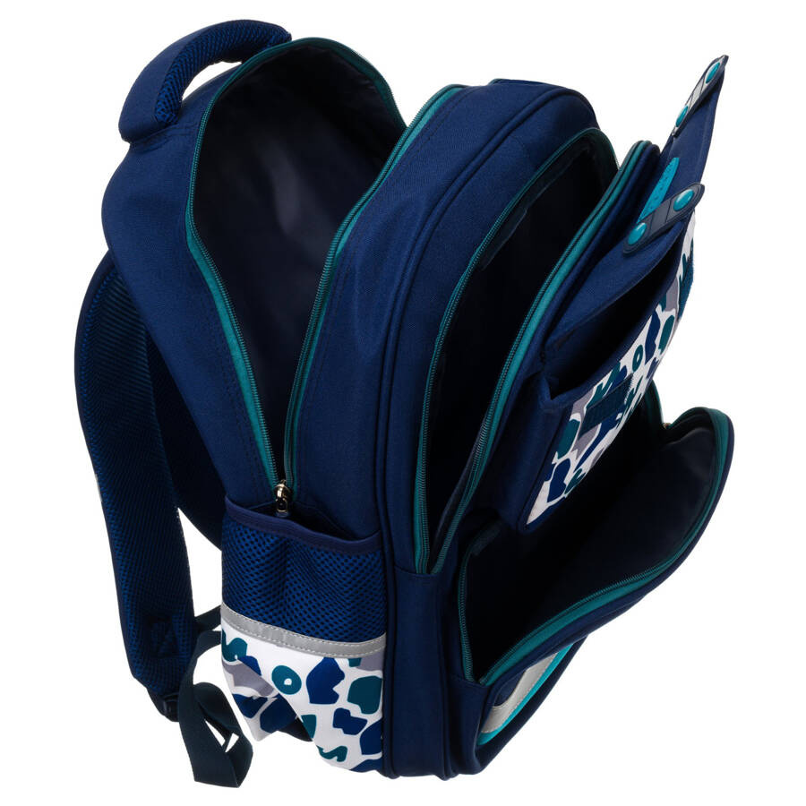 Peterson Gyerek Hátizsák PTN PS2-6067 BLUE-GR- Kék-Zöld- - Image 6