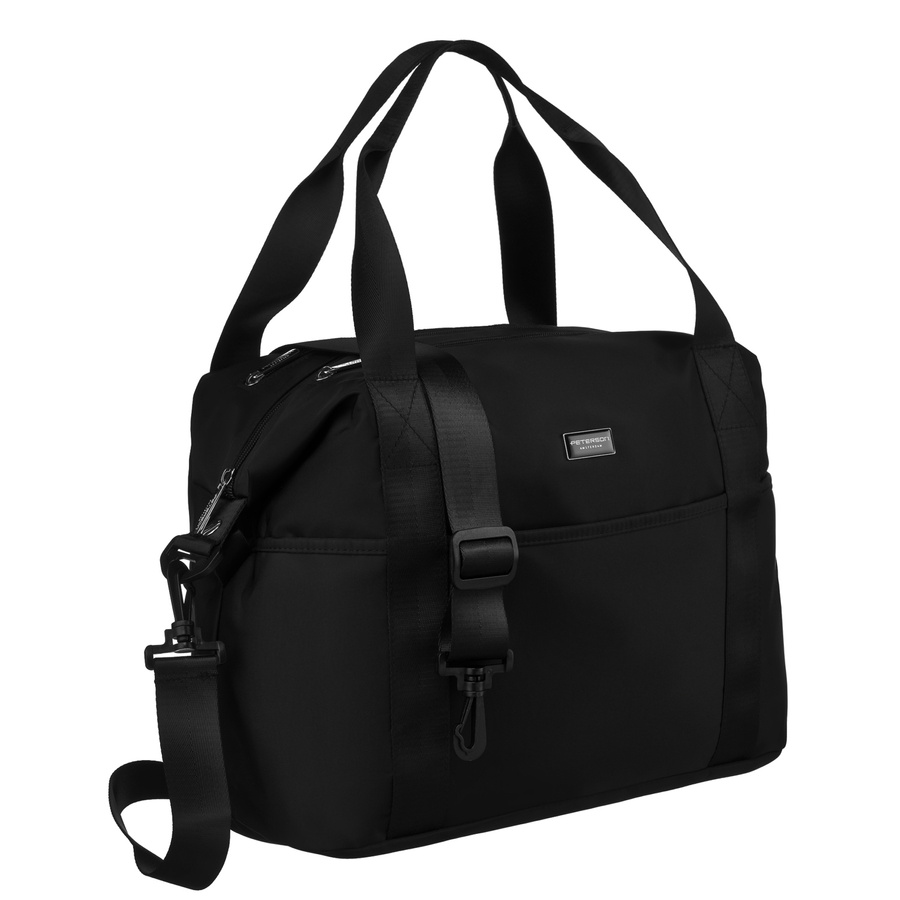 Peterson Utazótáska -PTN CTY-12-6340 Fekete- 31x42x16 CM