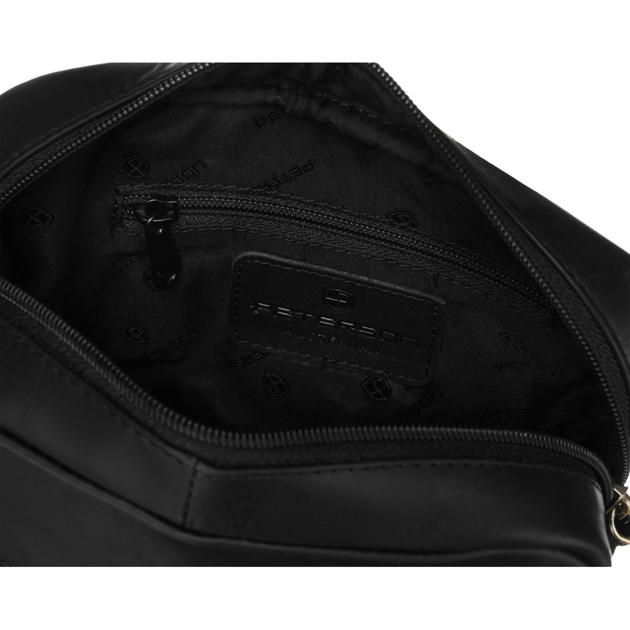 Peterson Férfi Bőr Oldaltáska Ptn 711-Opu-4703 Black - Black - Image 5