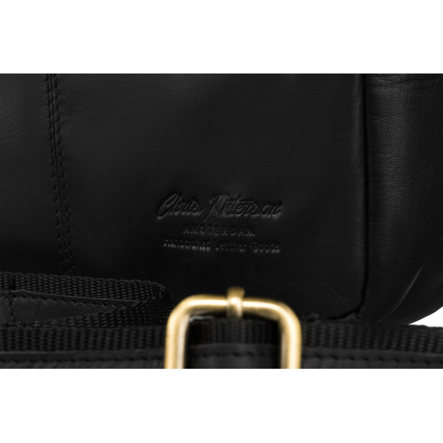 Peterson Férfi Bőr Oldaltáska Ptn 719-Opu-4727 Black - Black - Image 7