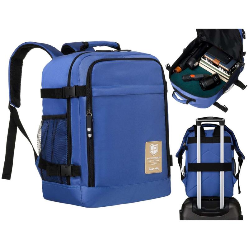 Peterson Hátizsák PTN APP-6684 BLUE- 40 X 30 X 20 cm