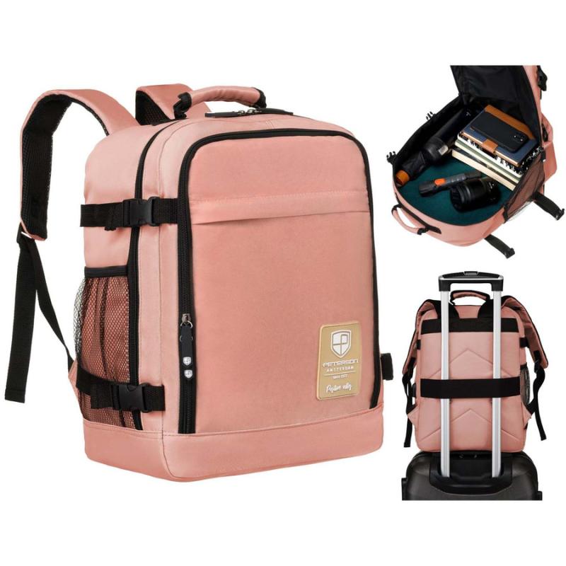 Peterson Hátizsák PTN APP-6653 PINK- 40 X 30 X 20 cm