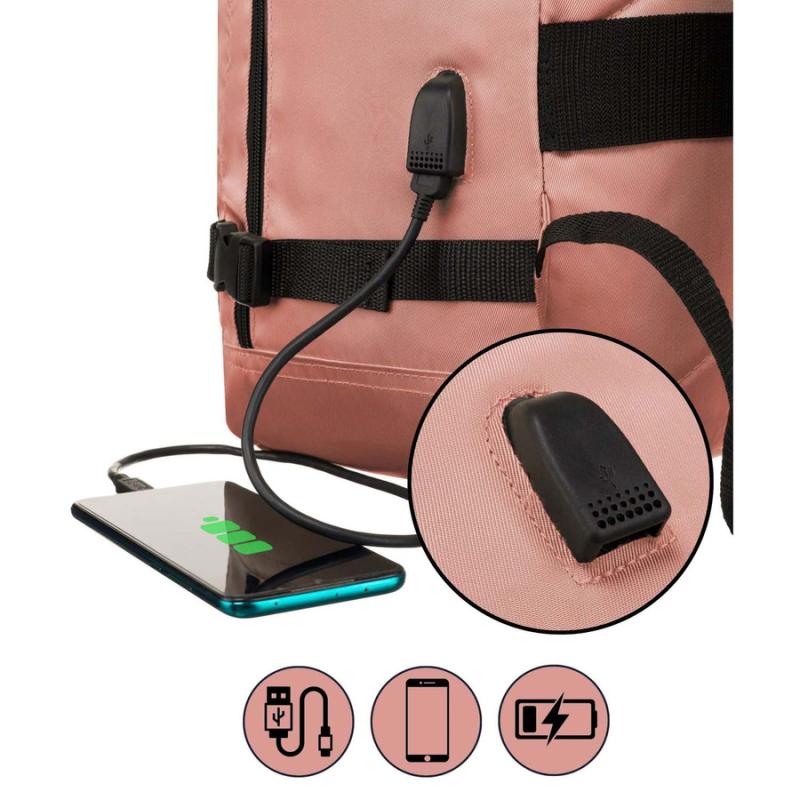 Peterson Hátizsák PTN APP-6653 PINK- 40 X 30 X 20 cm - Image 11