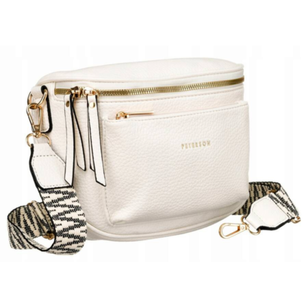 Peterson Női Oldaltáska PTN 3047-9962 WHITE- Fehér-