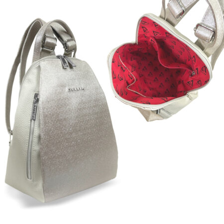 Zellia Női Hátizsák Hz-119 Ekrü-Arany