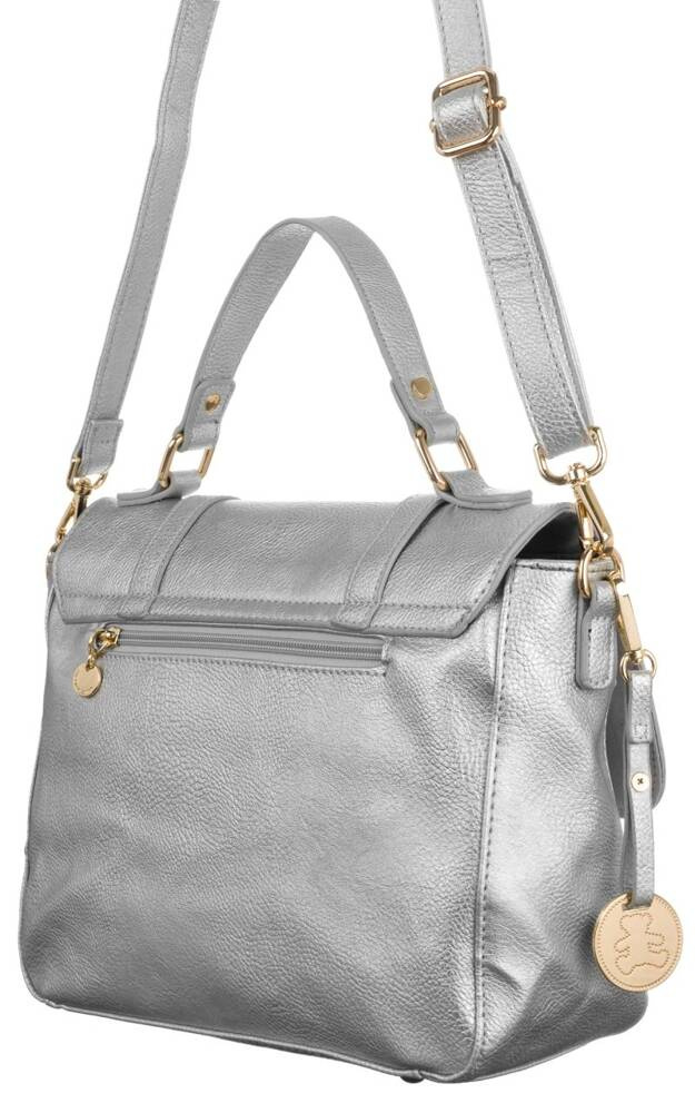 LuluCastagnette Női Kézi- és Válltáska -Ezüst- - Image 2