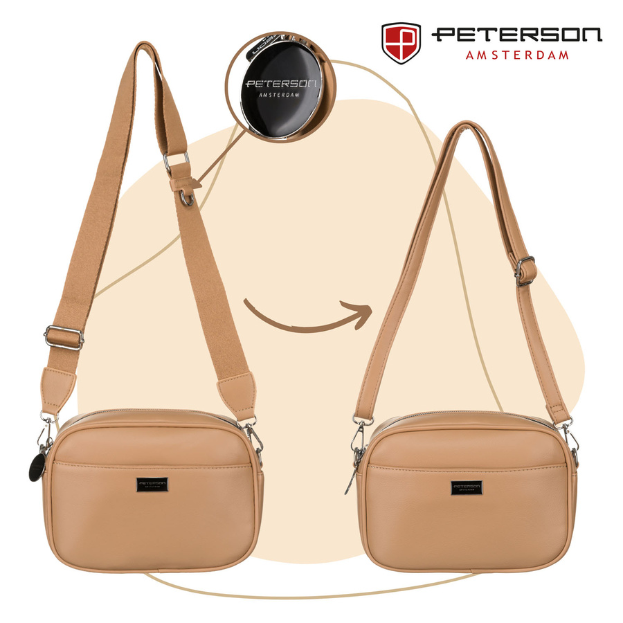 Peterson Női Oldaltáska -PTN STY-2-PIL BAIGE- - Image 10