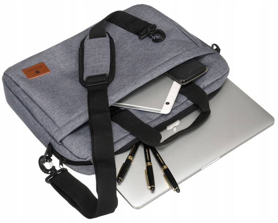 Peterson Laptop Táska PTN GBP-18-3248 L.GR- Szürke- - Image 3