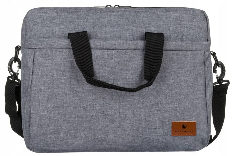 Peterson Laptop Táska PTN GBP-18-3248 L.GR- Szürke- - Image 2