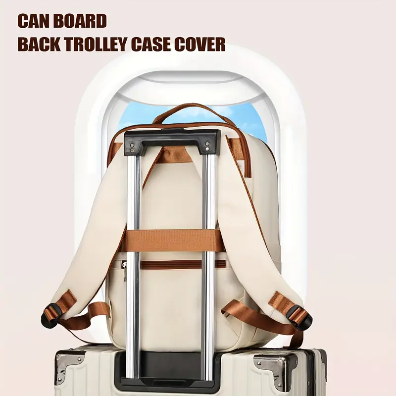 Utazó Hátizsák - Világos Kék- 40 X 25 X 20 cm - Image 6