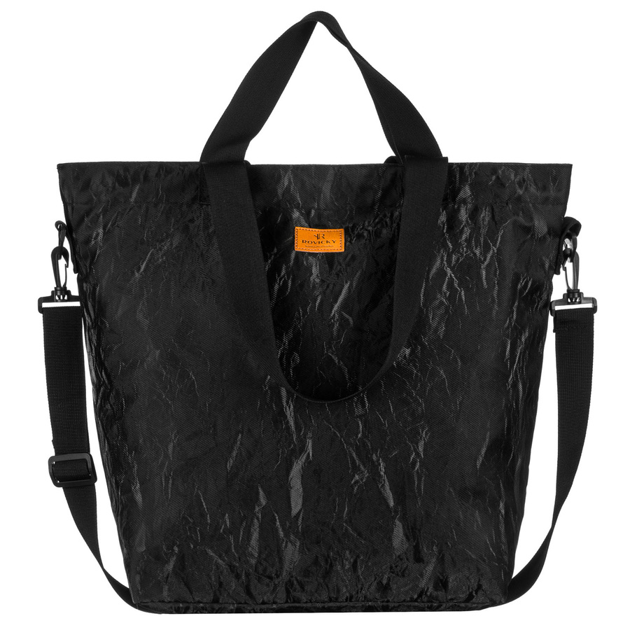 Rovicky shopper- Mintás- R-TZ15605-2424 BLACK-W01-Fekete- - Image 2