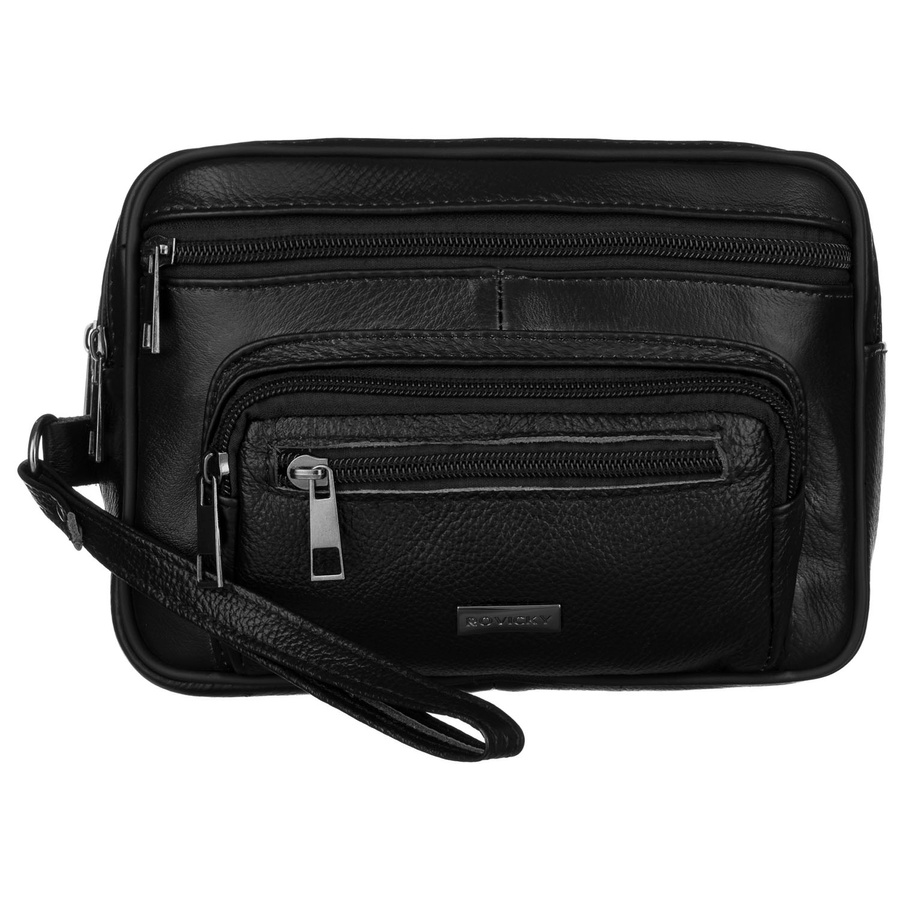 Rovicky Férfi Bőr Autóstáska -R-13211-2129 BLACK- FEKETE- - Image 2