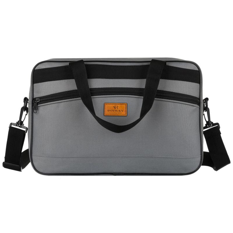 ROVICKY- UTAZÓTÁSKA - KÉZIPOGGYÁSZ - SZÜRKE - R-TL15608-2516 GRAY - 40 X 25 X 20 CM - Image 2