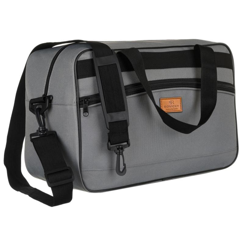 ROVICKY- UTAZÓTÁSKA - KÉZIPOGGYÁSZ - SZÜRKE - R-TL15608-2516 GRAY - 40 X 25 X 20 CM