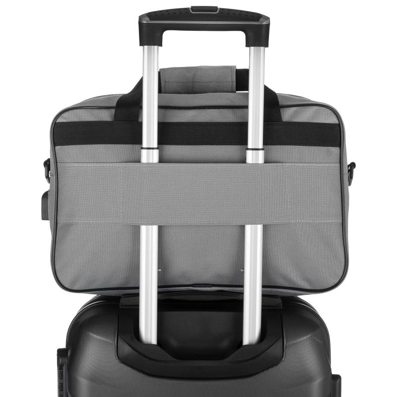 ROVICKY- UTAZÓTÁSKA - KÉZIPOGGYÁSZ - SZÜRKE - R-TL15608-2516 GRAY - 40 X 25 X 20 CM - Image 4