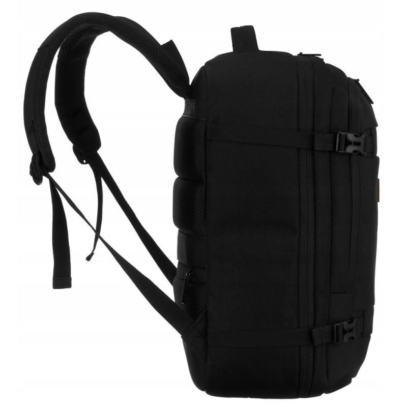 Peterson Hátizsák -PTN BHX-04 -0048 BLACK- Fekete - 40 X 30 X 20 Cm - Image 4