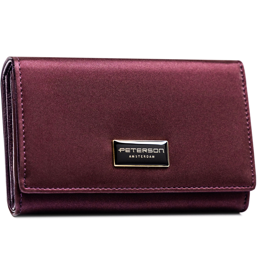 Peterson Női Pénztárca - Echo És Természetes Bőr Ptn Ps112-Hnl-2920 Purple - Image 2