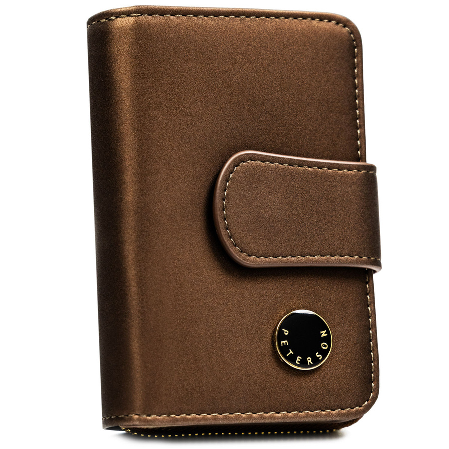 Peterson Női Pénztárca - Echo És Természetes Bőr Ptn Ps115-Hnl-2944 Brown - Image 2