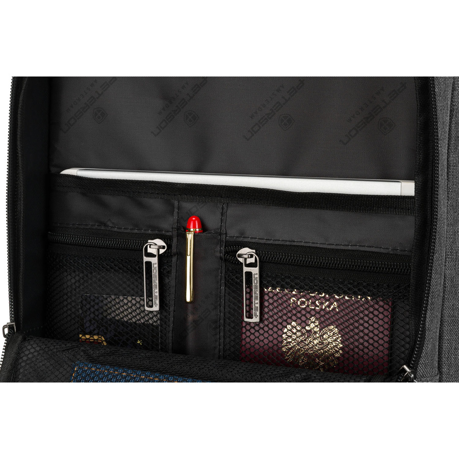 Peterson Hátizsák - Kézipoggyász - Ptn Sikorka-6484 Gray - Szürke - 40 X 25 X 20 Cm - - Image 16