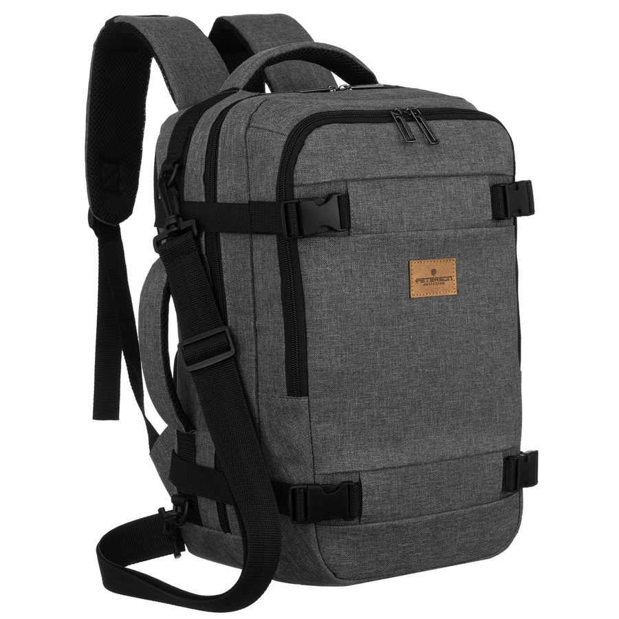 Peterson Hátizsák - Kézipoggyász - Ptn Sikorka-6484 Gray - Szürke - 40 X 25 X 20 Cm -