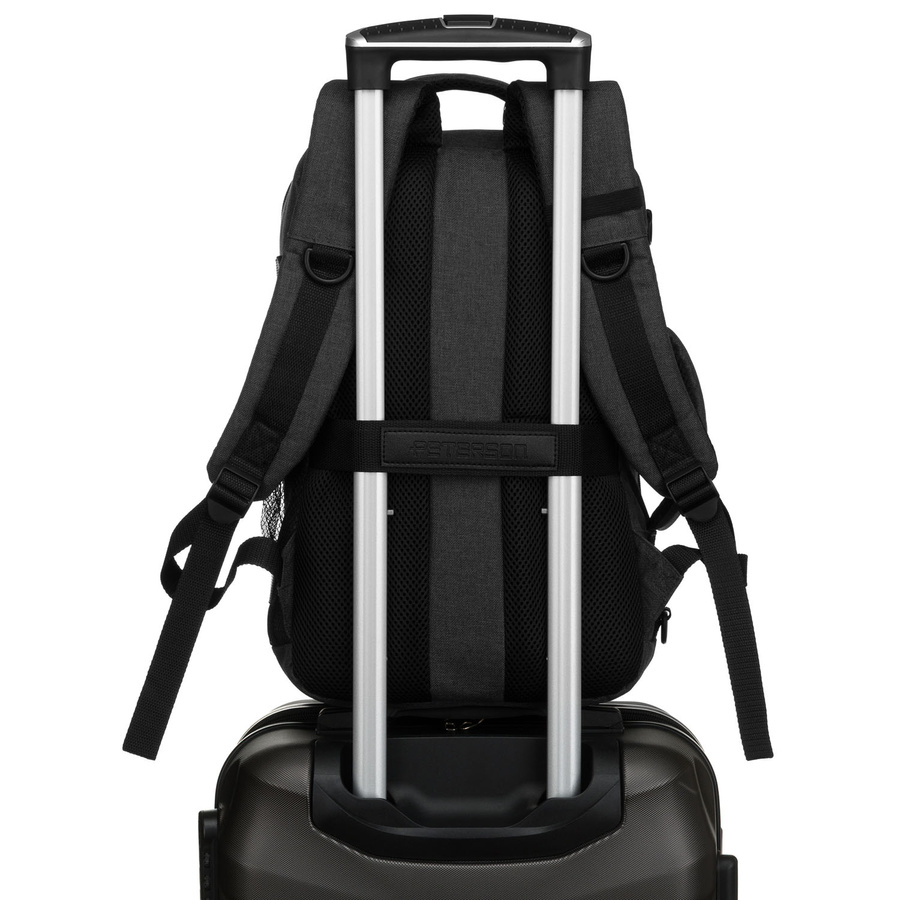 Peterson Hátizsák - Kézipoggyász - Ptn Sikorka-6484 Gray - Szürke - 40 X 25 X 20 Cm - - Image 6