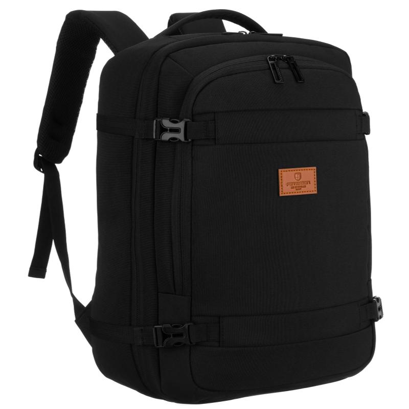 Peterson Hátizsák -PTN BHX-04 -0048 BLACK- Fekete - 40 X 30 X 20 Cm