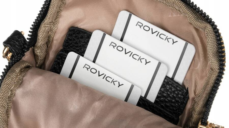 Rovicky Női Kézitáska- Pénztárca -R-KP-10-F19-4218 BLACK- Fekete- - Image 7