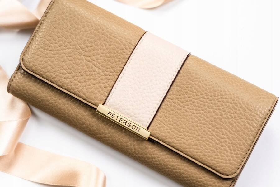 Peterson Női Pénztárca -PTN 006-DN-9772 BEIGE- - Image 3