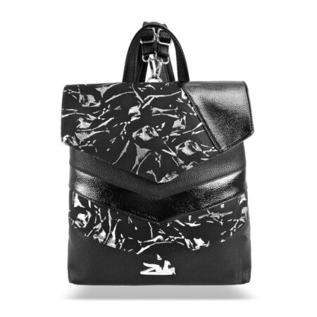 Zellia Női Hátizsák 24031 Fekete - Leaf -