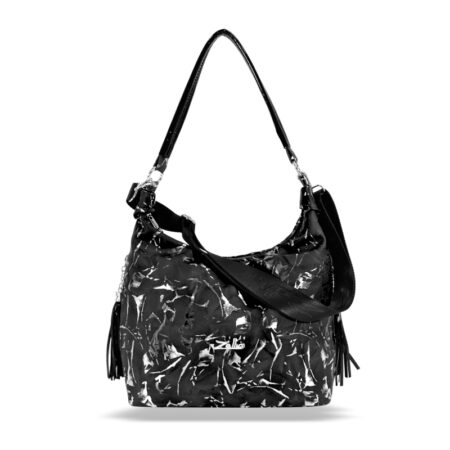 Zellia Női Válltáska Zlb251 Fekete - Leaf -