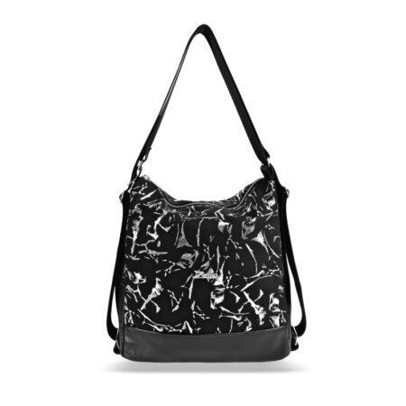 Zellia Női Válltáska/Hátizsáká Alakítható Zlb317 Jeans Gray - Szürke