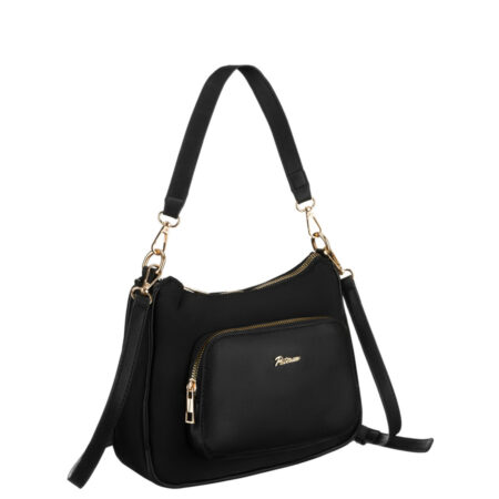 Peterson Női Válltáska -PTN JN-16-0375 BLACK-Fekete-